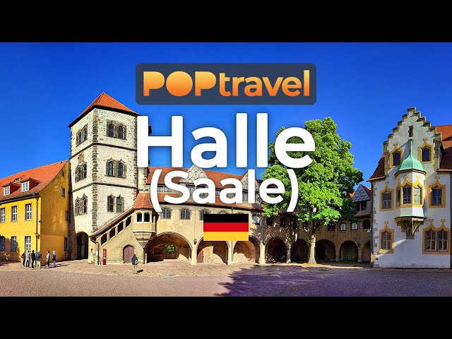 HALLE (Saale), Germany 🇩🇪 - 4K 60fps
