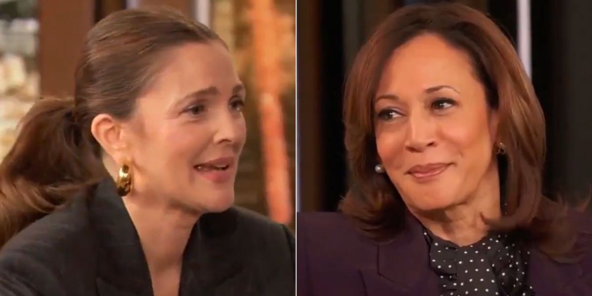 Drew Barrymore’s interview with kamala harris shows how even well-meaning white people can be cringey