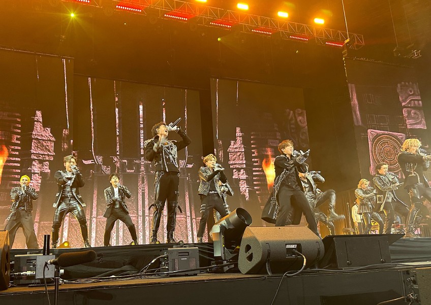 No fan service? Cantopop boy band Mirror puts performance first at Singapore concert