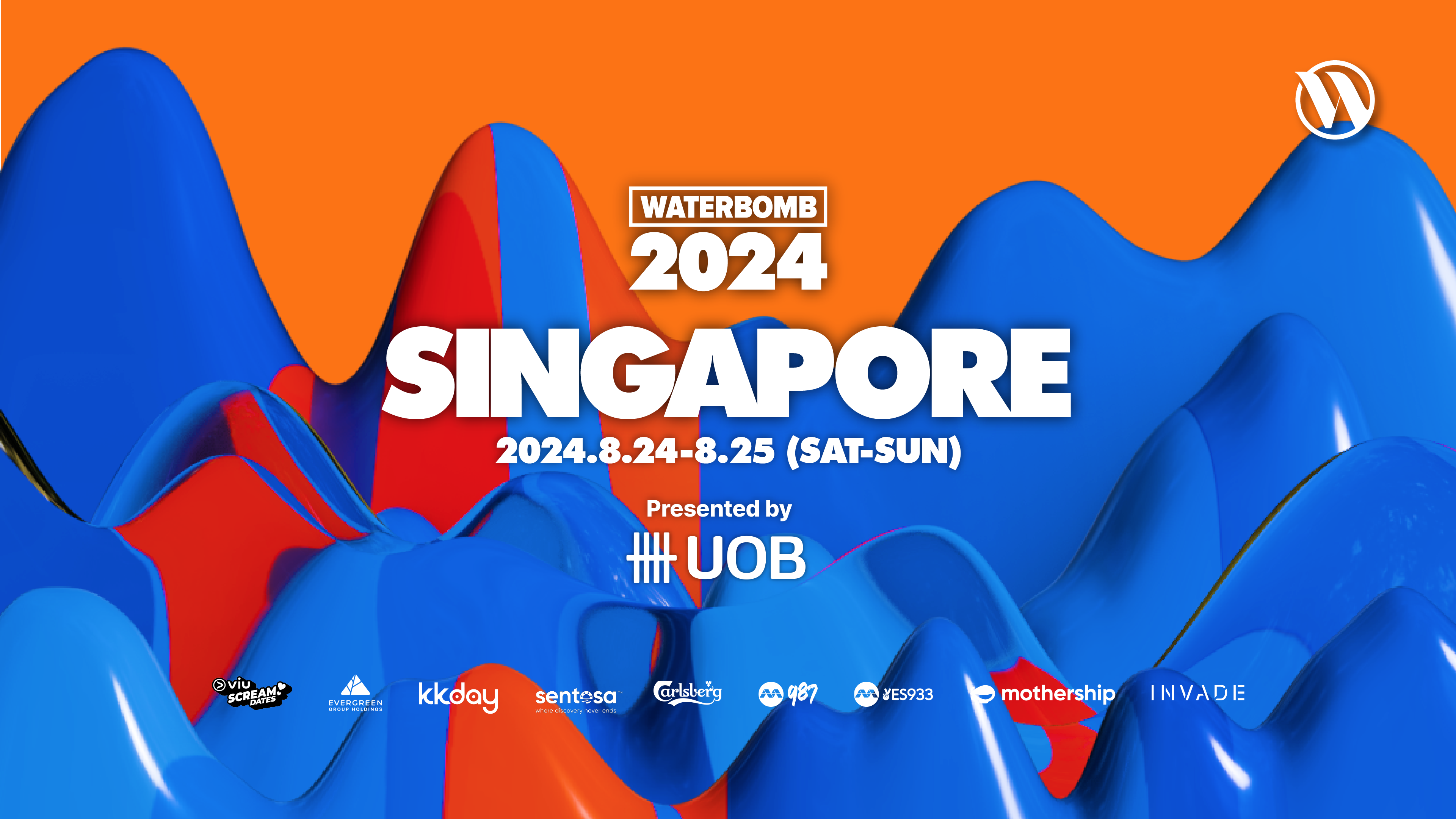 WATERBOMB is coming to Singapore in Aug'24!