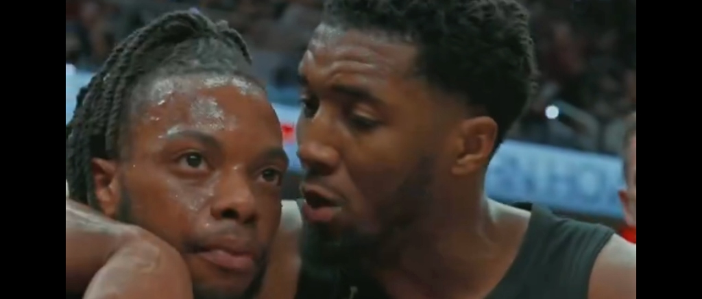 Donovan Mitchell Told Darius Garland ‘I Believe In You’ In A Cool Moment On The Bench In Game 7