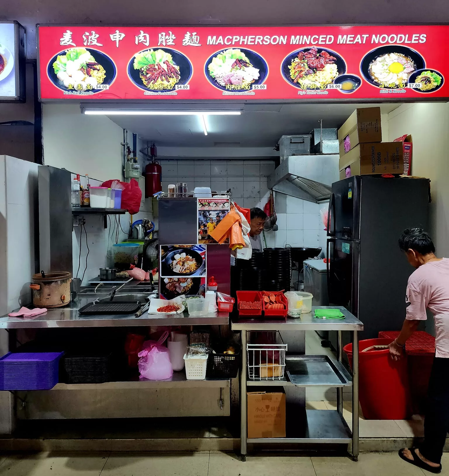Macpherson Minced Meat Noodles — Original owner opens new Tai Seng stall, popular Tai Thong outlet’s fate uncertain