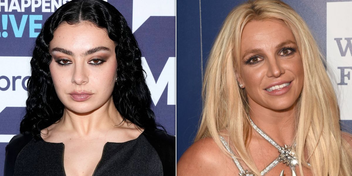 Charli xcx reacts to reports that She's written new songs for britney spears
