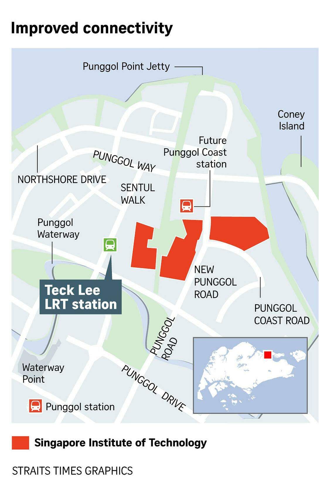 Teck Lee LRT station near SIT campus in Punggol to open on Aug 15