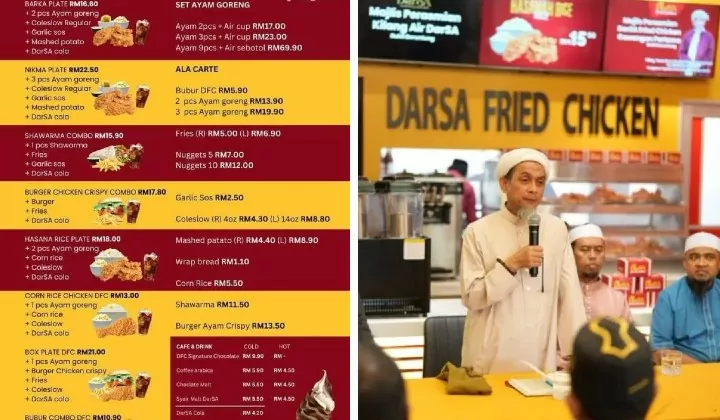 DarSA Fried Chicken’s “Bahasa Rojak” Menu: A Fusion Confusion