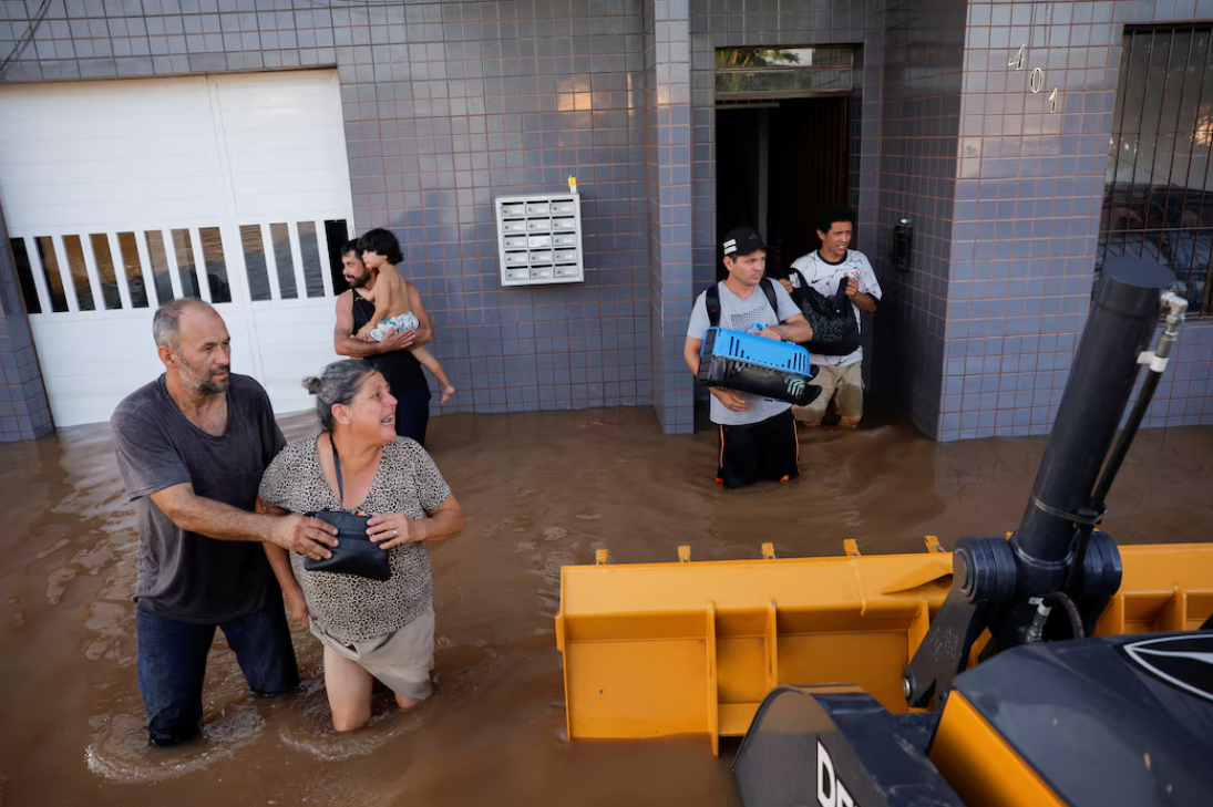 Rains return to flooded southern Brazil, interrupting rescues