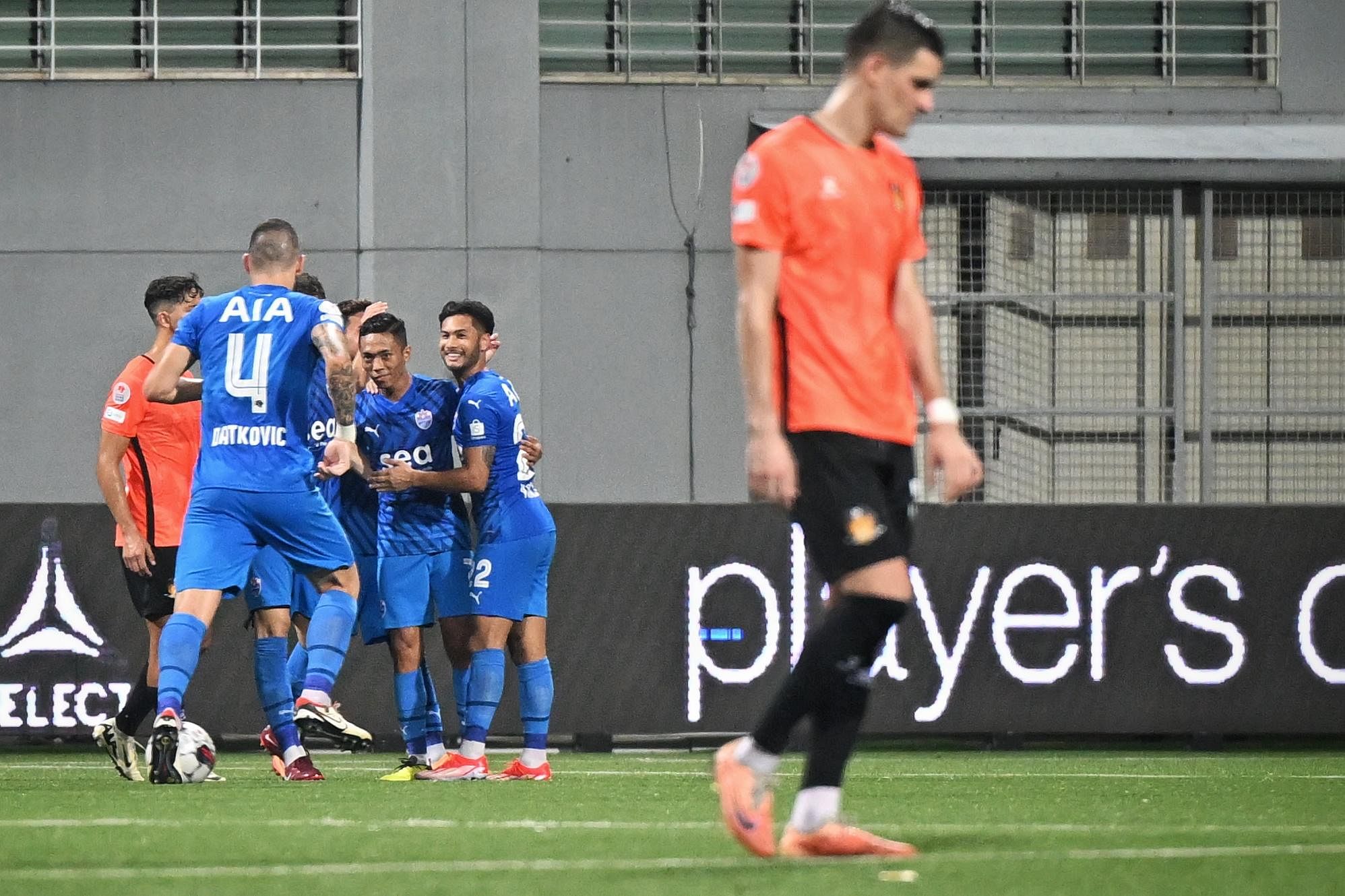 Local boy Shawal Anuar delivers for the Lion City Sailors in Singapore Premier League