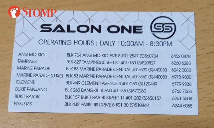 Man surprised to be charged GST for haircut at Tampines salon