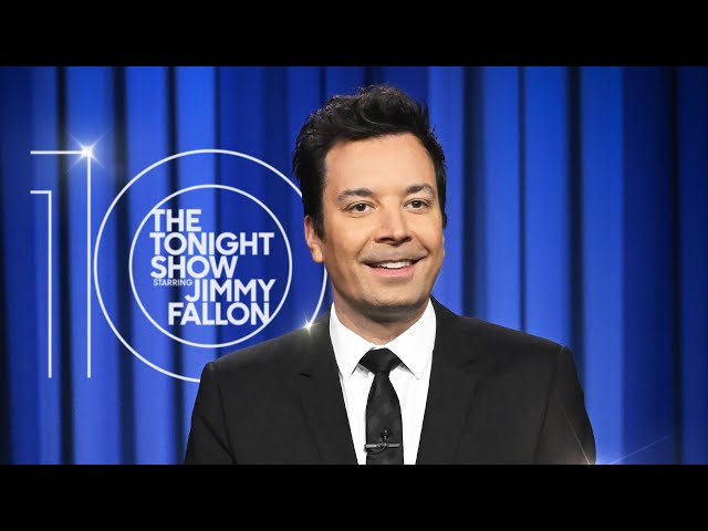 Jimmy Looks Back on 10 Years of Hosting The Tonight Show