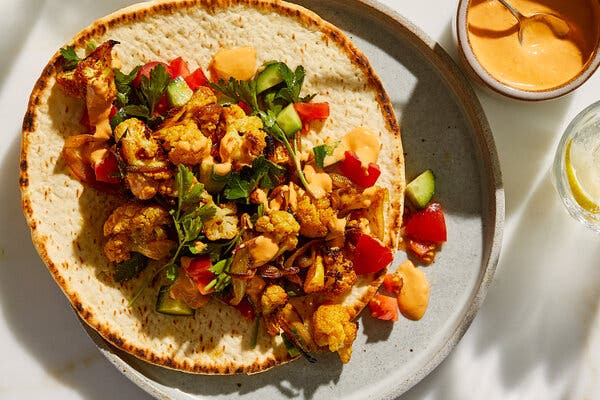 My Cauliflower Shawarma Is Worth Staying In For