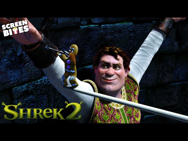 Shrek Breaks Out | Shrek 2 (2004) | Screen Bites