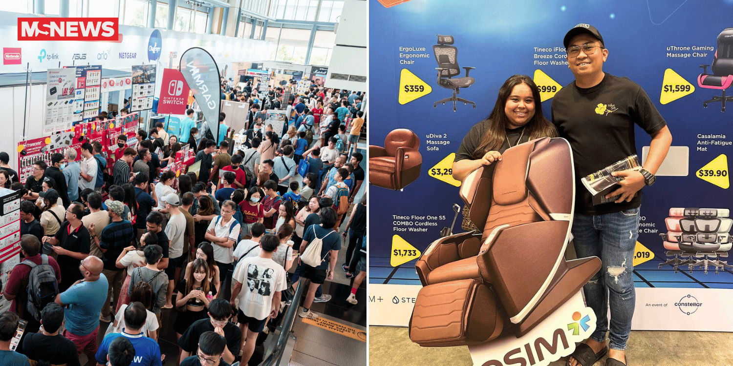 Cee 2024 has electronics from s$9.90, Stand a chance to win a s$9k osim massage chair