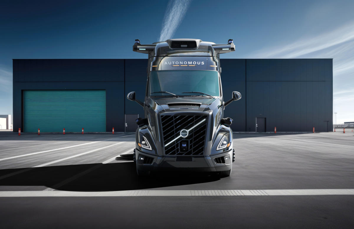 Volvo and Aurora introduce their first self-driving truck