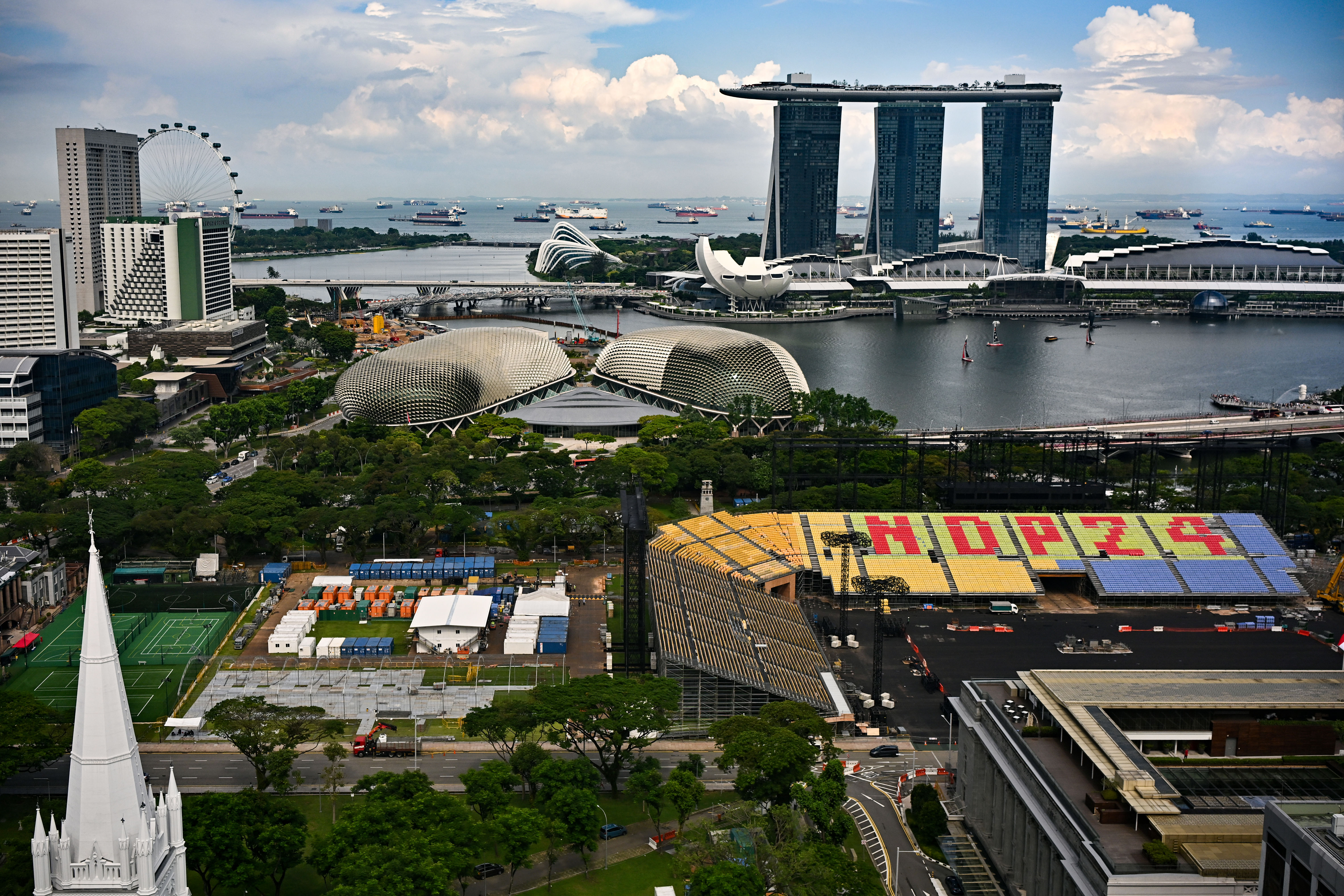 Some MRT station exits around Marina Bay to be closed for crowd control for Aug 3 NDP preview