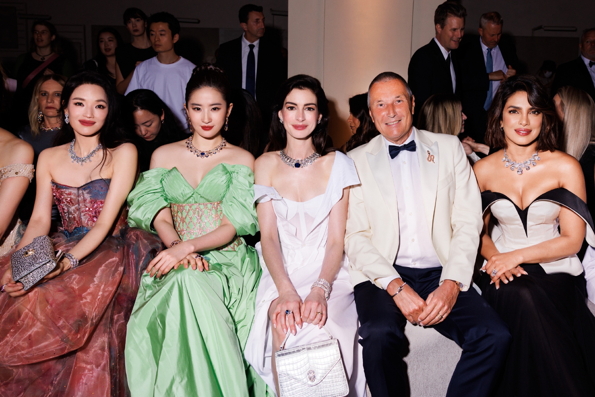 'She should be removed': Japanese model Hikari Mori under fire for allegedly squeezing Shu Qi in Bvlgari event