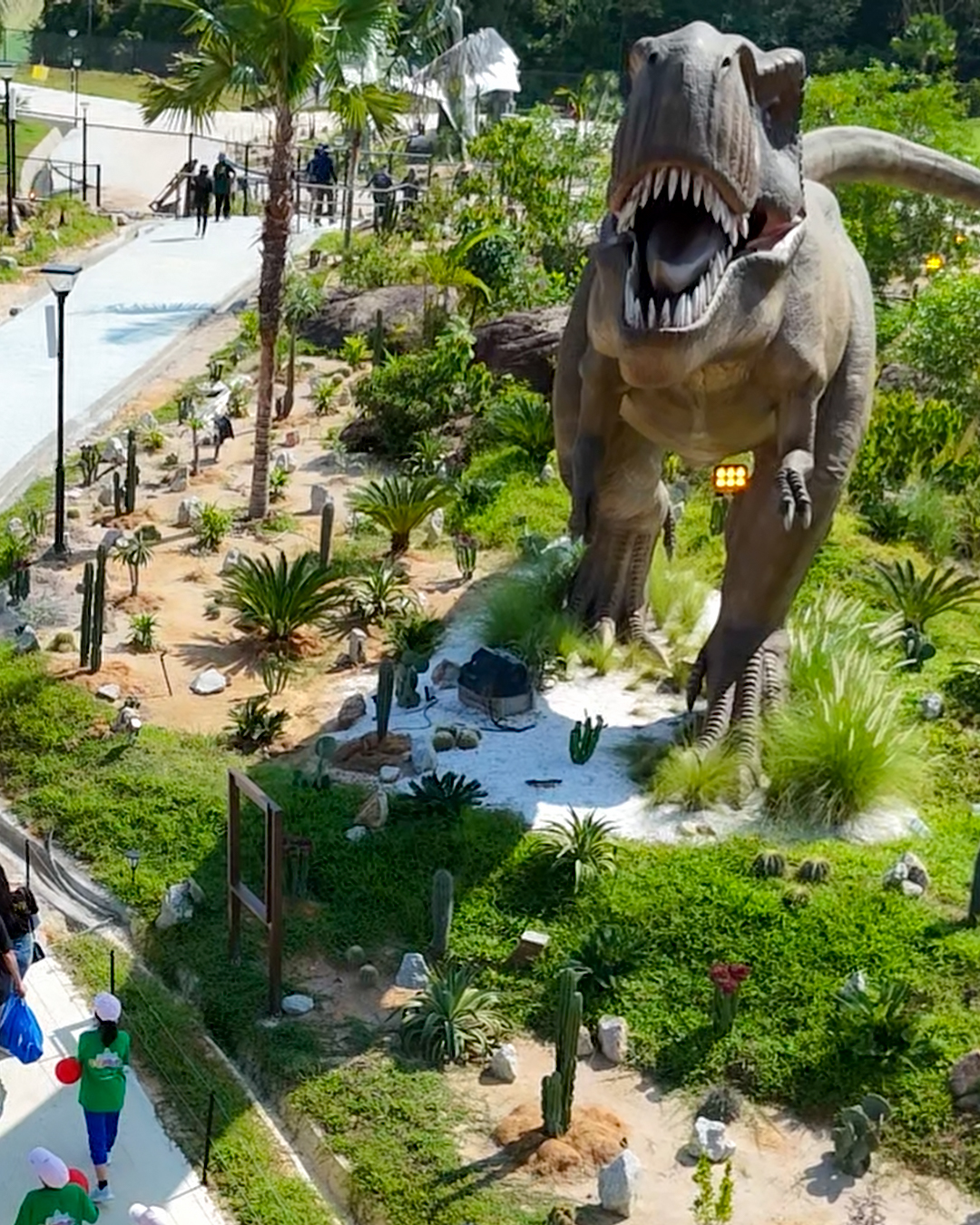 Malaysia's Largest Dinosaur Theme Park Opens In Kajang