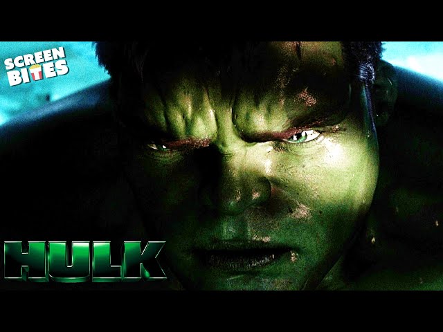 Bruce Banner Transforms Into The Hulk | The Hulk (2003) | Screen Bites