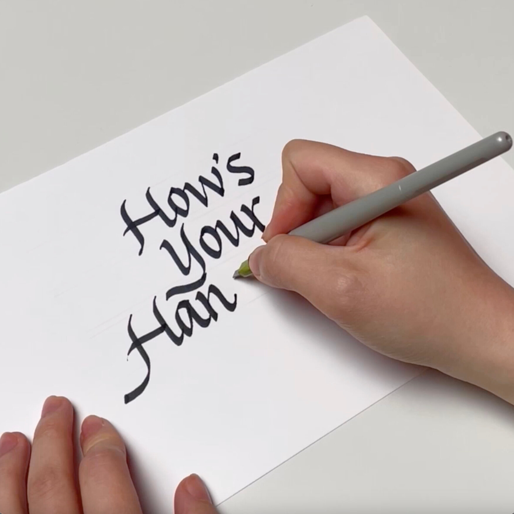 The Ancient Art of Calligraphy Is Having a Revival