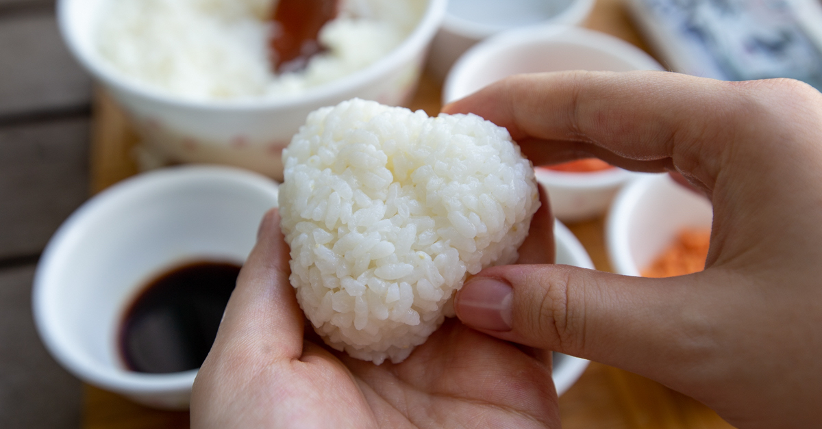 Armpit Onigiri made by sweaty armpits of Japanese girls