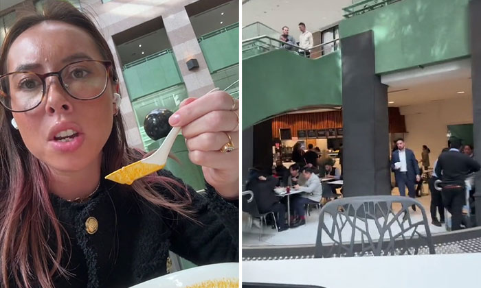 Singapore 'chope' culture causes confusion in Australian food court
