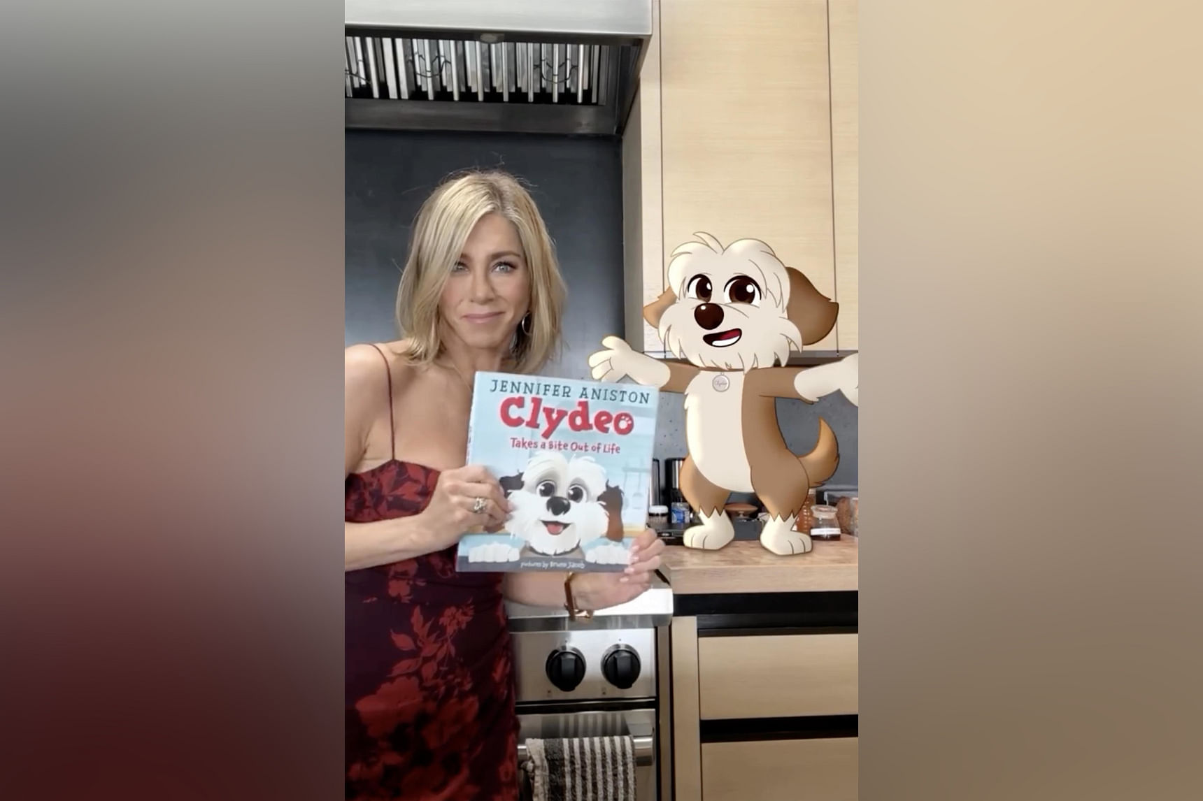 Actress Jennifer Aniston releasing children’s books inspired by her dog Clyde