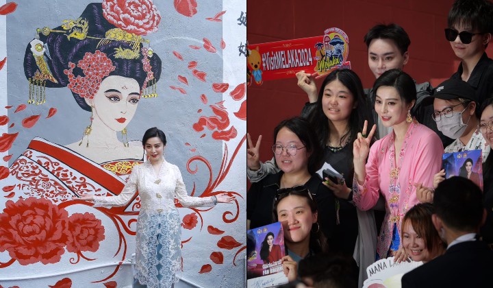 Fan Bingbing Dazzles In Nyonya Costume At Malacca Tourism Year Event