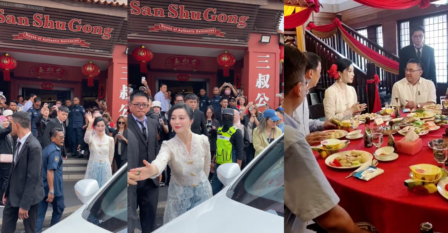 Fan Bingbing visits Melaka's Dutch Square in Nyonya kebaya as city's tourism ambassador