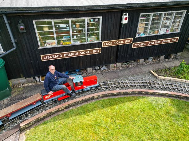 Grandad spends 30 years building a 250m-long mini railway in his own garden