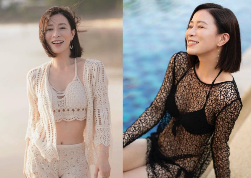 'How to be like this at 49?' Netizens wowed by Charmaine Sheh's bikini photos on Thailand vacation
