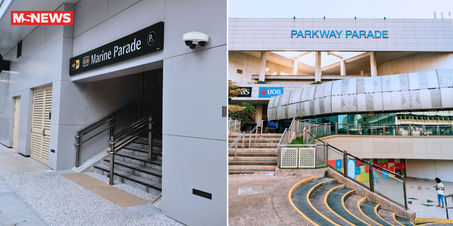 Marine parade MRT opens with parkway parade at its doorstep, enjoy free rides on 21 June