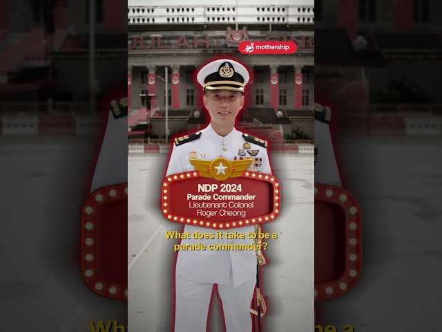 Meet the NDP 2024 Parade Commander, LTC Roger Cheong