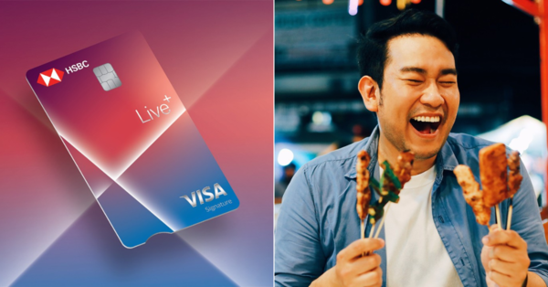 HSBC Launches Live+ Credit Card That Gives You 15% Off Dining Deals & Cashback Of Up To 8%