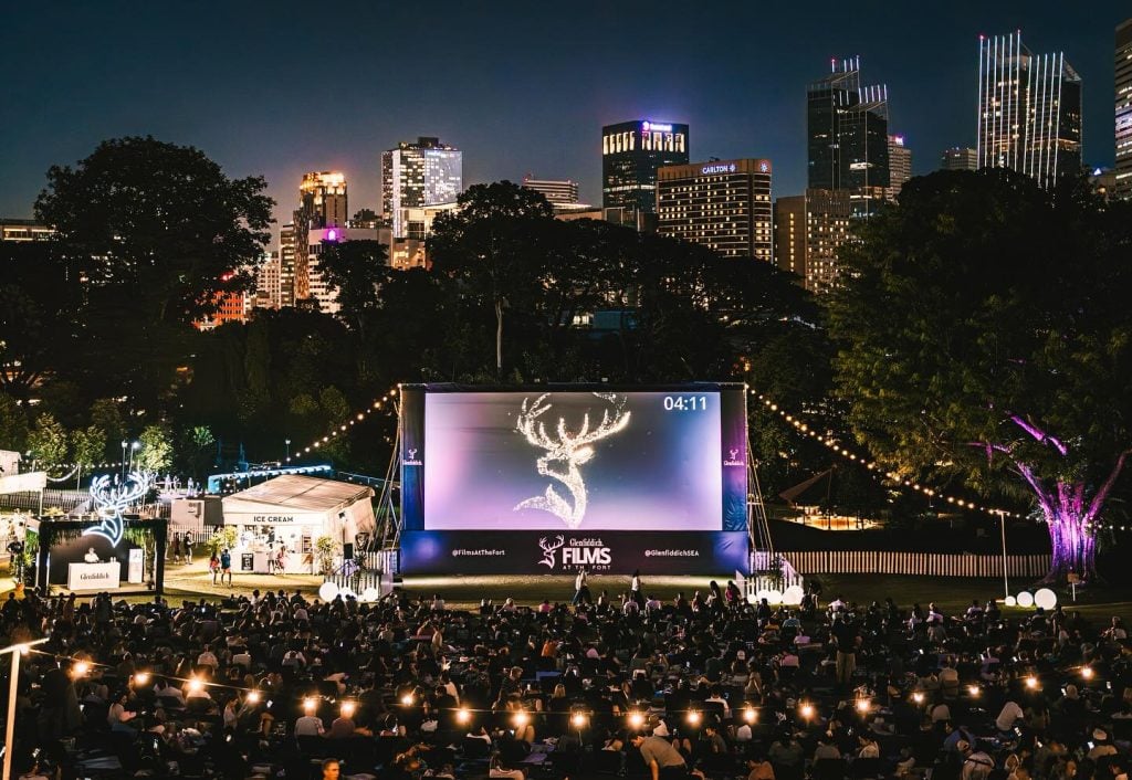 Open-air cinema Films At The Fort returns to Fort Canning Green this August with award-winning films & whisky cocktails