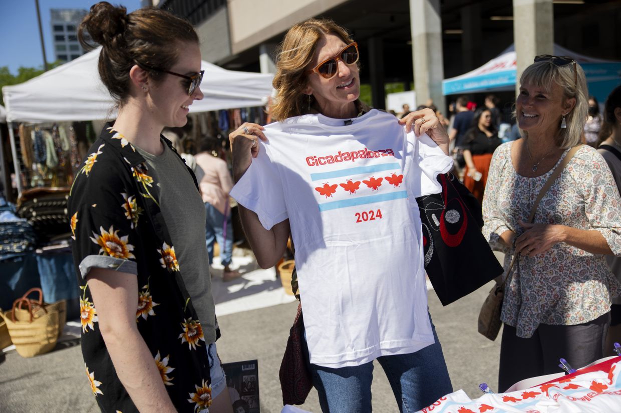 A different buzz: In Chicago, communities come together to celebrate cicadas