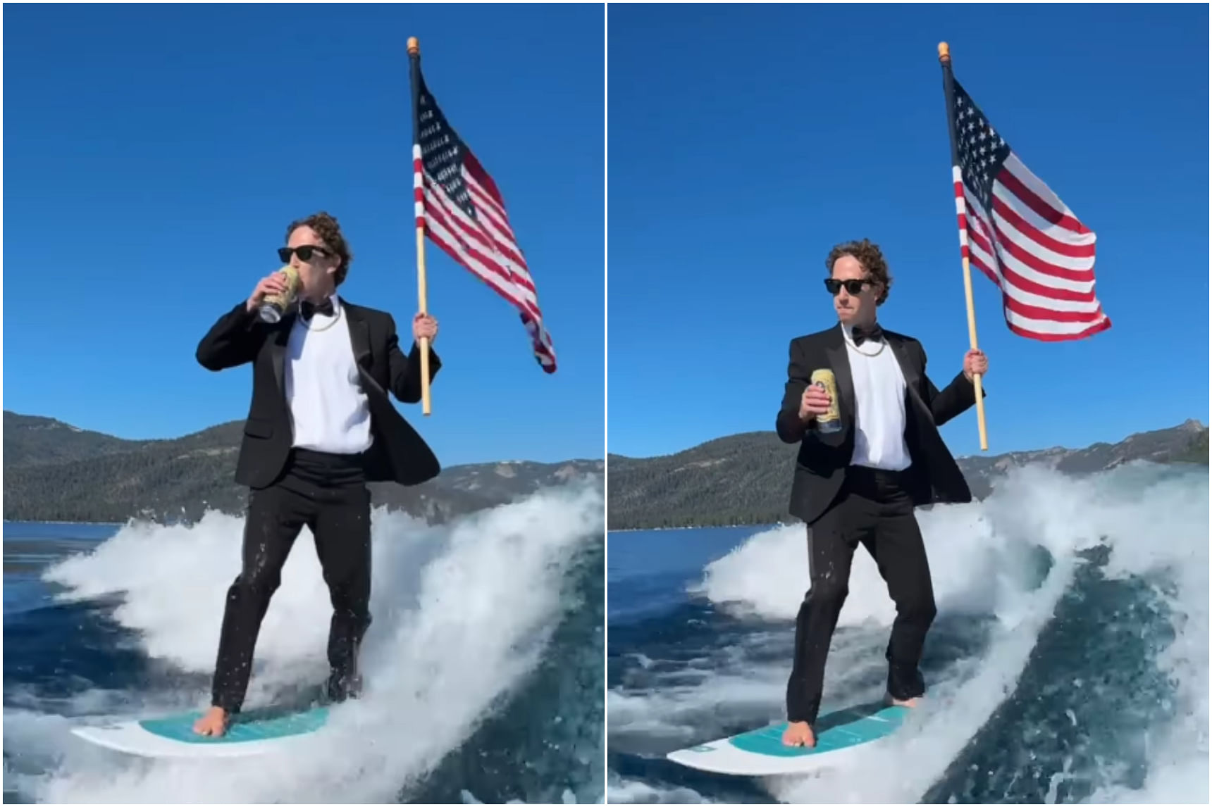 Mark Zuckerberg’s surf video gets lots of likes (but not from Elon Musk)