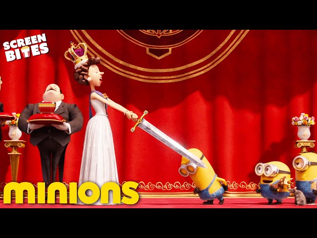 Minion Kevin Gets Knighted | Minions (2015) | Screen Bites