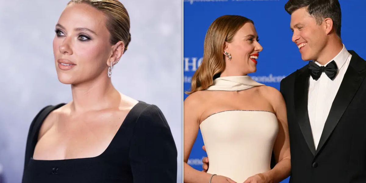 Scarlett johansson shared her reaction to her husband colin Jost’s 'snl' joke about her body