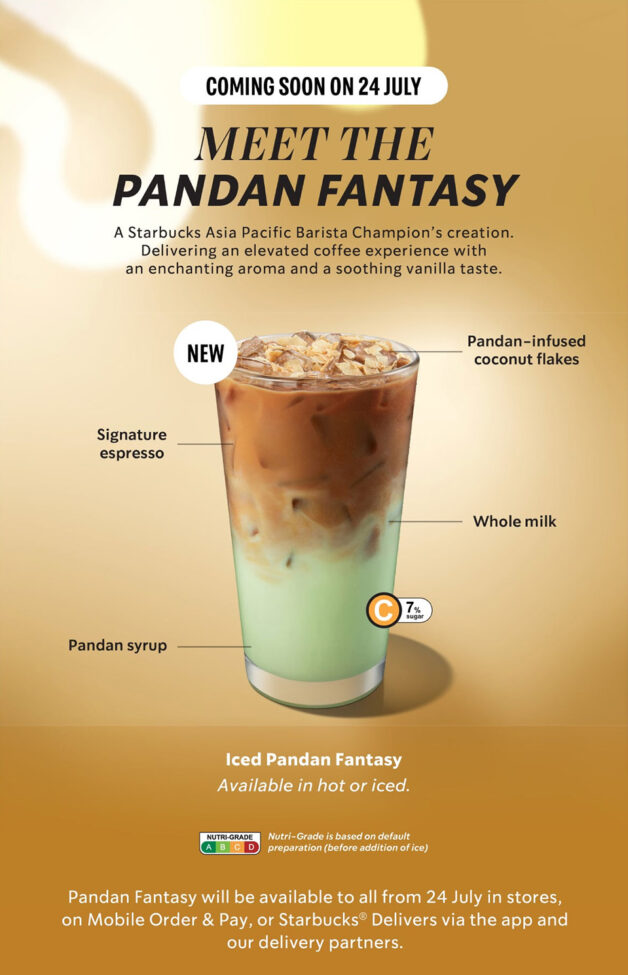 Starbucks S’pore launching Dessert-Inspired Pandan Fantasy Drink and Alpaca-Themed Collection on Jul 24