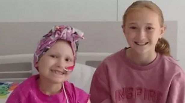 Girl, 10, saves her seven-year-old sister's life with amazing act after cancer returned