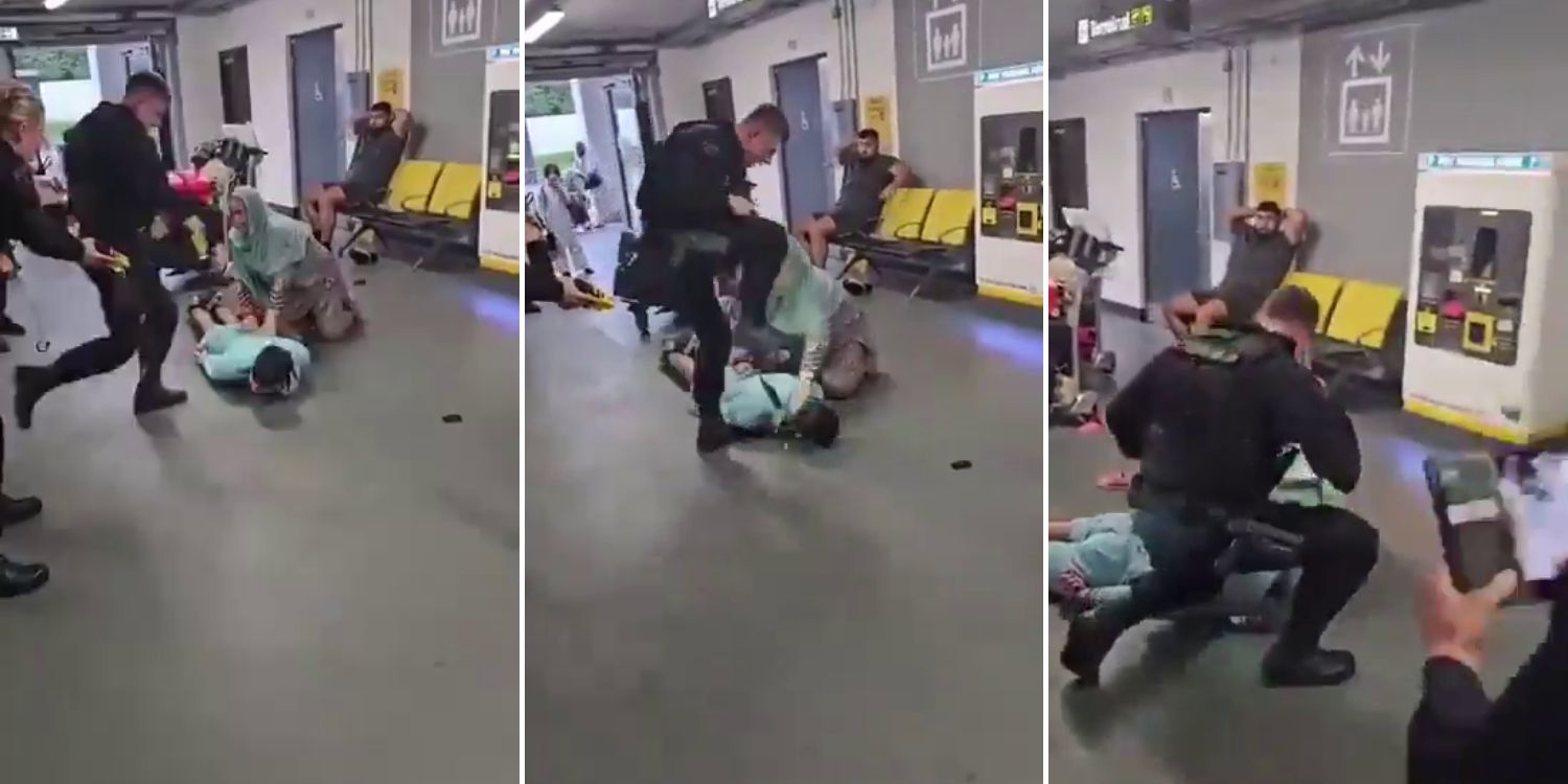 UK police officer kicks Man’s head while He’s down, suspect allegedly assaulted cops prior