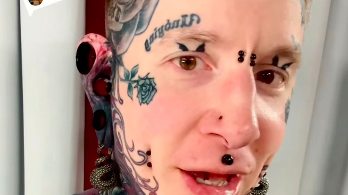 Extreme body modification fan shares what he regrets the most about his £115k inkings