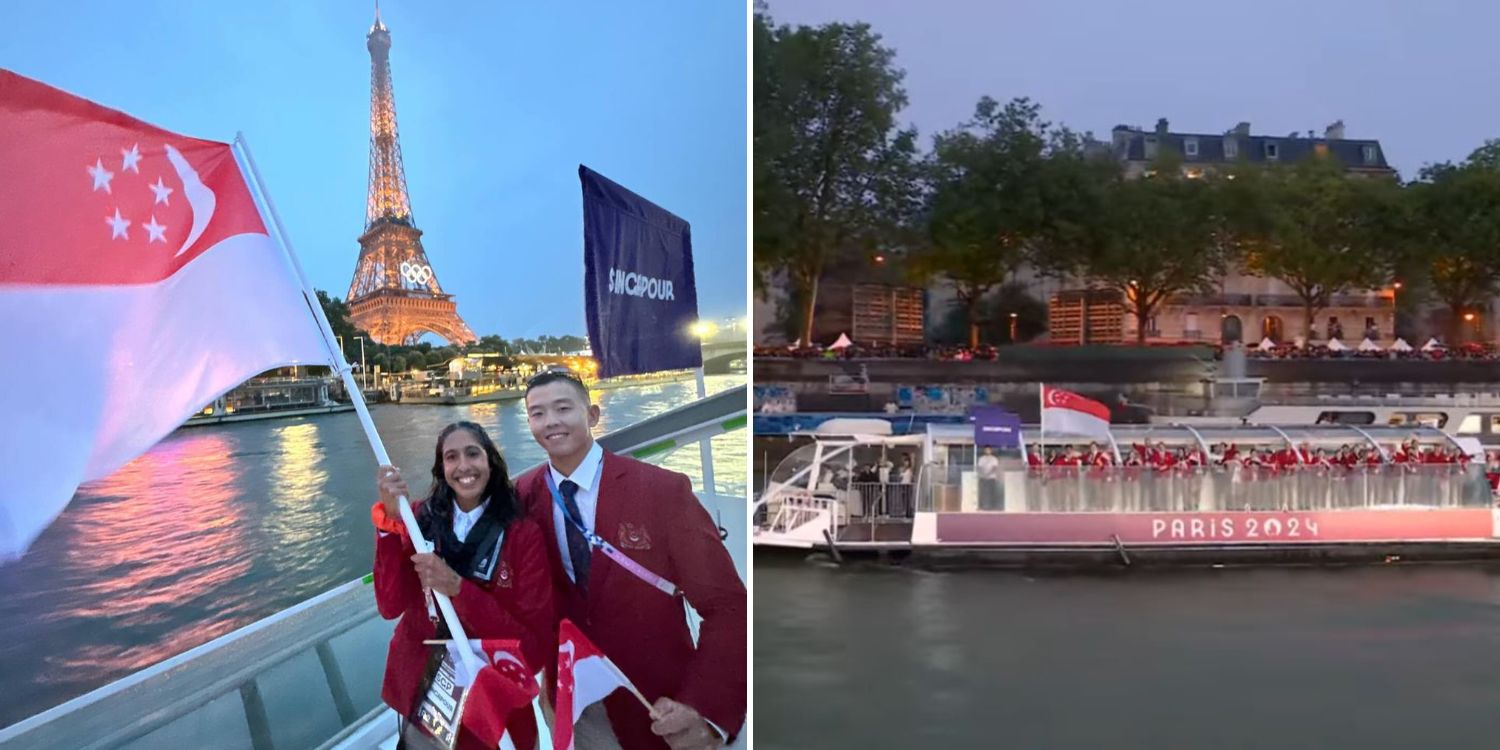 Shanti Pereira & Ryan lo lead 29-member s’pore contingent in Paris Olympics opening ceremony