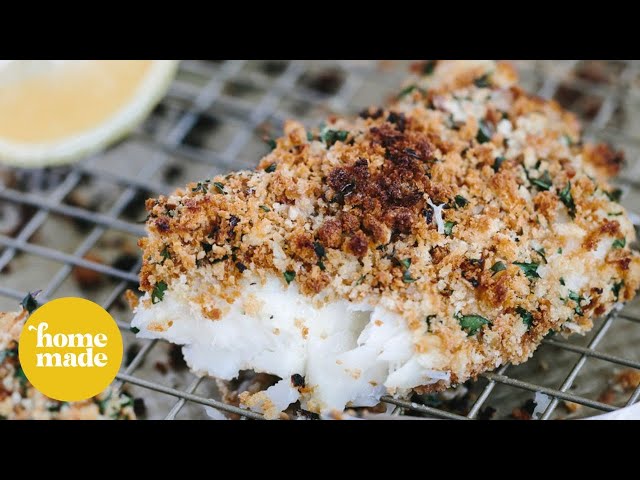 Learn to Make Roasted Haddock with an Herby Crust