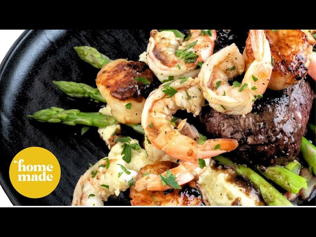 Cook Dreamy Surf And Turf In No Time