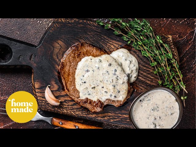 How To Make Perfect Steak au Poivre (Pepper Steak)