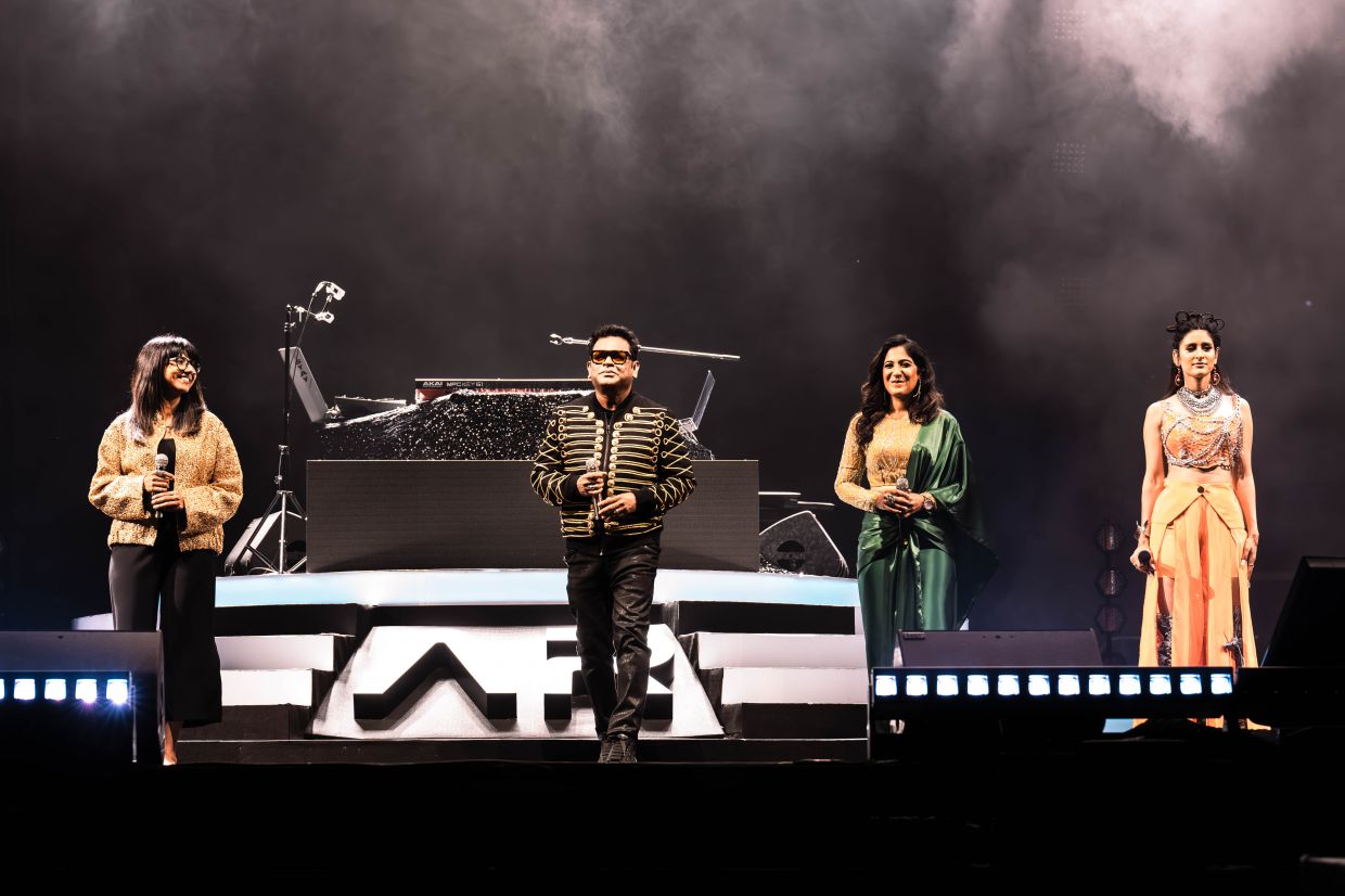 Indian music maestro AR Rahman and friends mesmerise thousands of fans with an incredible show at Bukit Jalil