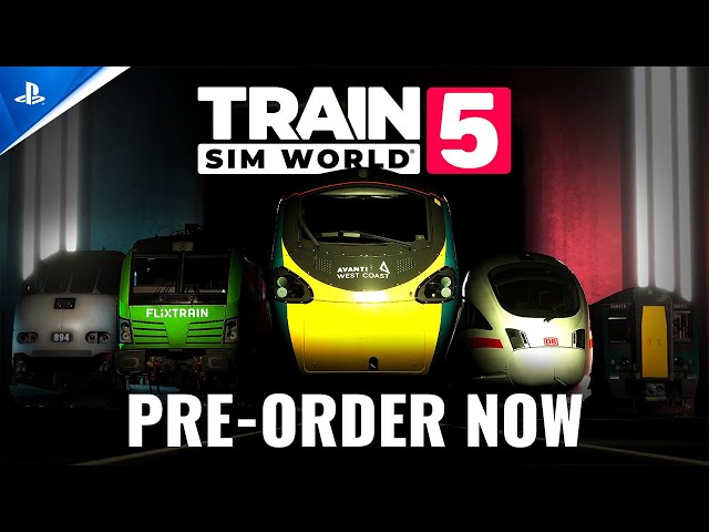 Train Sim World 5: Deluxe Edition - Announce Trailer | PS5 & PS4 Games