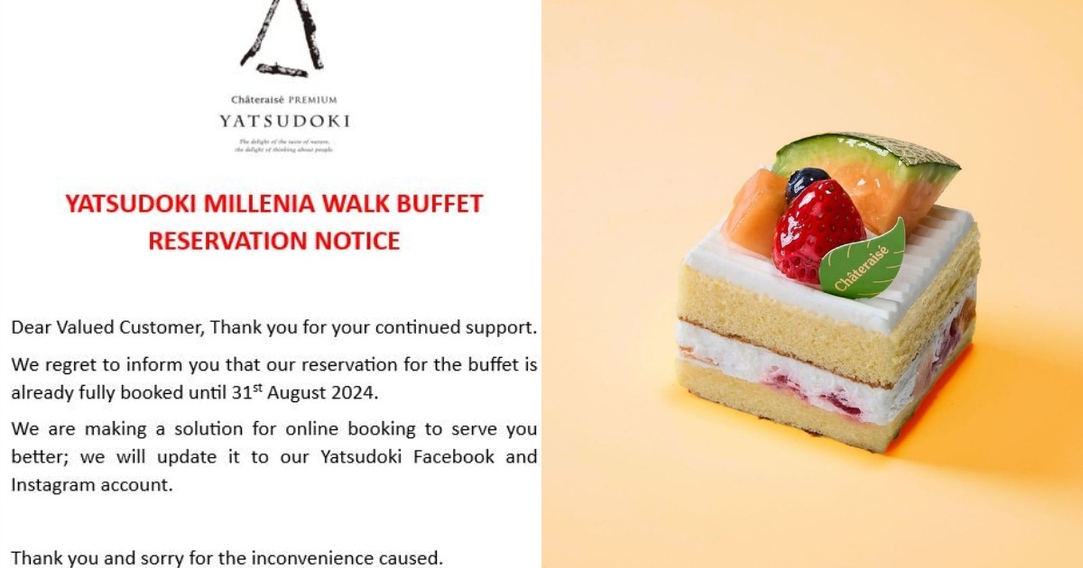 Chateraise launches all-you-can-eat dessert buffet for $20, reservations full till end August