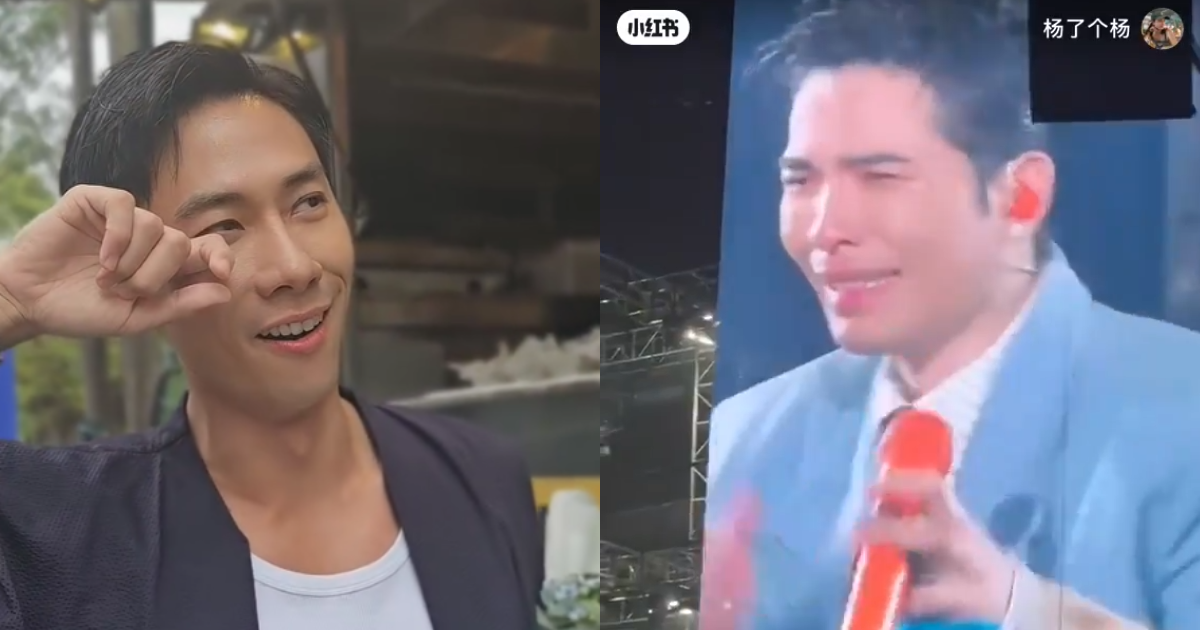 Touched to tears: Desmond Tan cries at fans' birthday surprise, Jam Hsiao sobs at marriage proposal during his concert