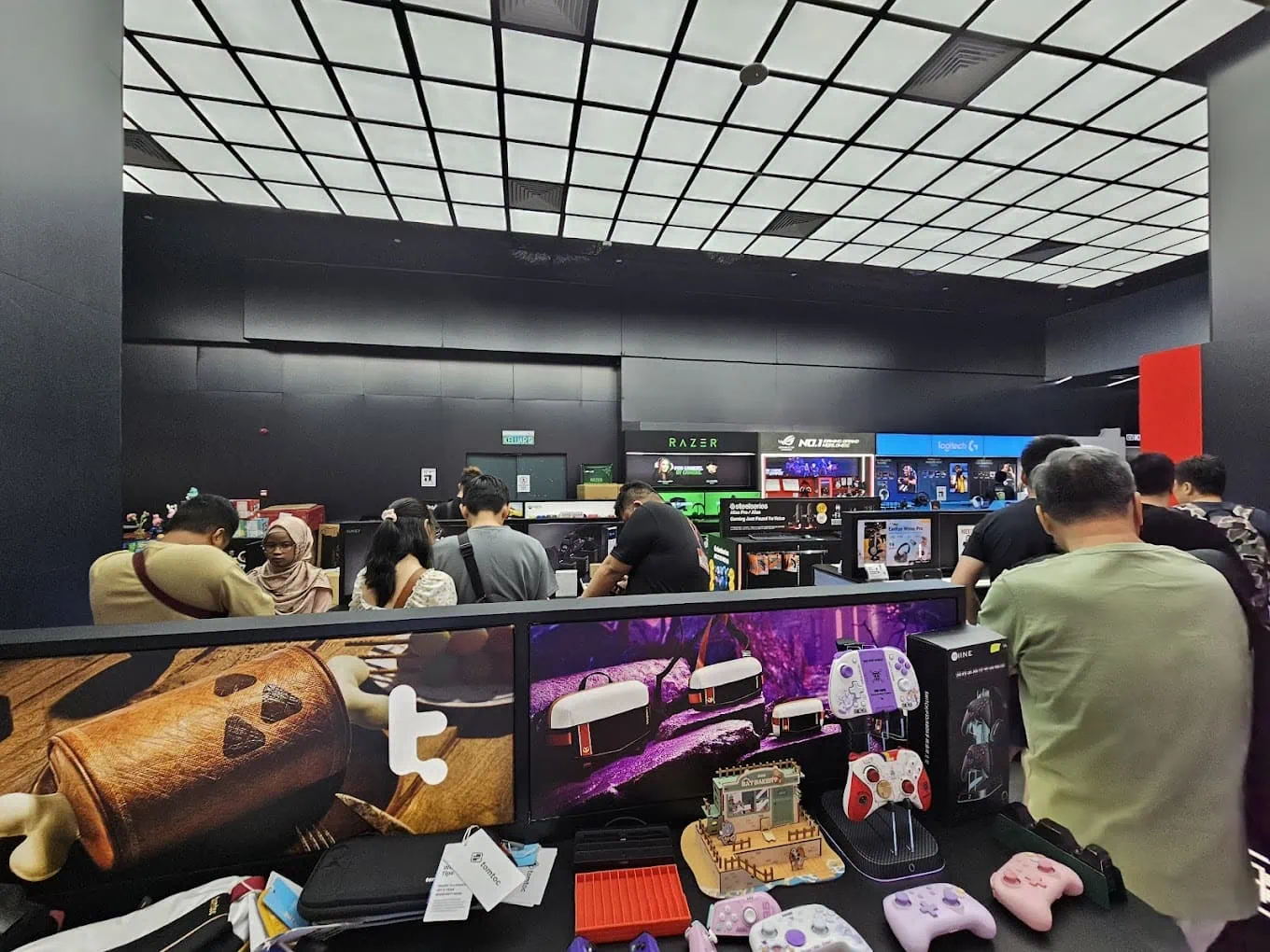 This hobby store in Johor Bahru is a one-stop shop for all things gaming and collectibles, offering video and PC gaming gadgets, POP MART, plushies and many more